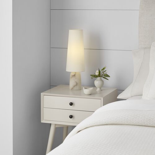 Jinny Medium Table Lamp, Alabaster 5 Jinny Medium Table Lamp, Alabaster