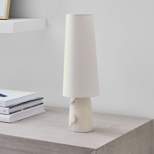 Jinny Medium Table Lamp, Alabaster 6 Jinny Medium Table Lamp, Alabaster