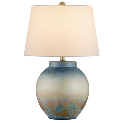 Dawning Ceramic Table Lamp, Blue 1 Dawning Ceramic Table Lamp, Blue