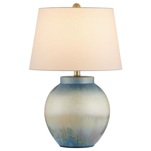 Dawning Ceramic Table Lamp, Blue 4 Dawning Ceramic Table Lamp, Blue