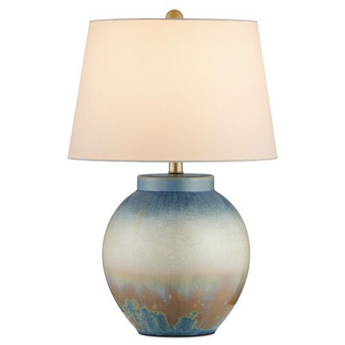 Dawning Ceramic Table Lamp, Blue 5 Dawning Ceramic Table Lamp, Blue