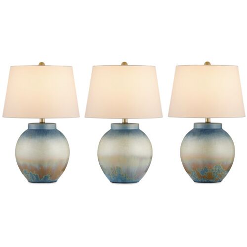 Dawning Ceramic Table Lamp, Blue 6 Dawning Ceramic Table Lamp, Blue