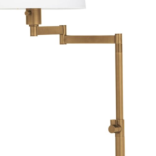 Virtue Floor Lamp, Natural Brass 3 Virtue Floor Lamp, Natural Brass