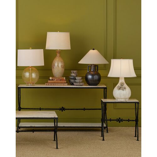 Attar Ceramic Table Lamp, White 6 Attar Ceramic Table Lamp, White