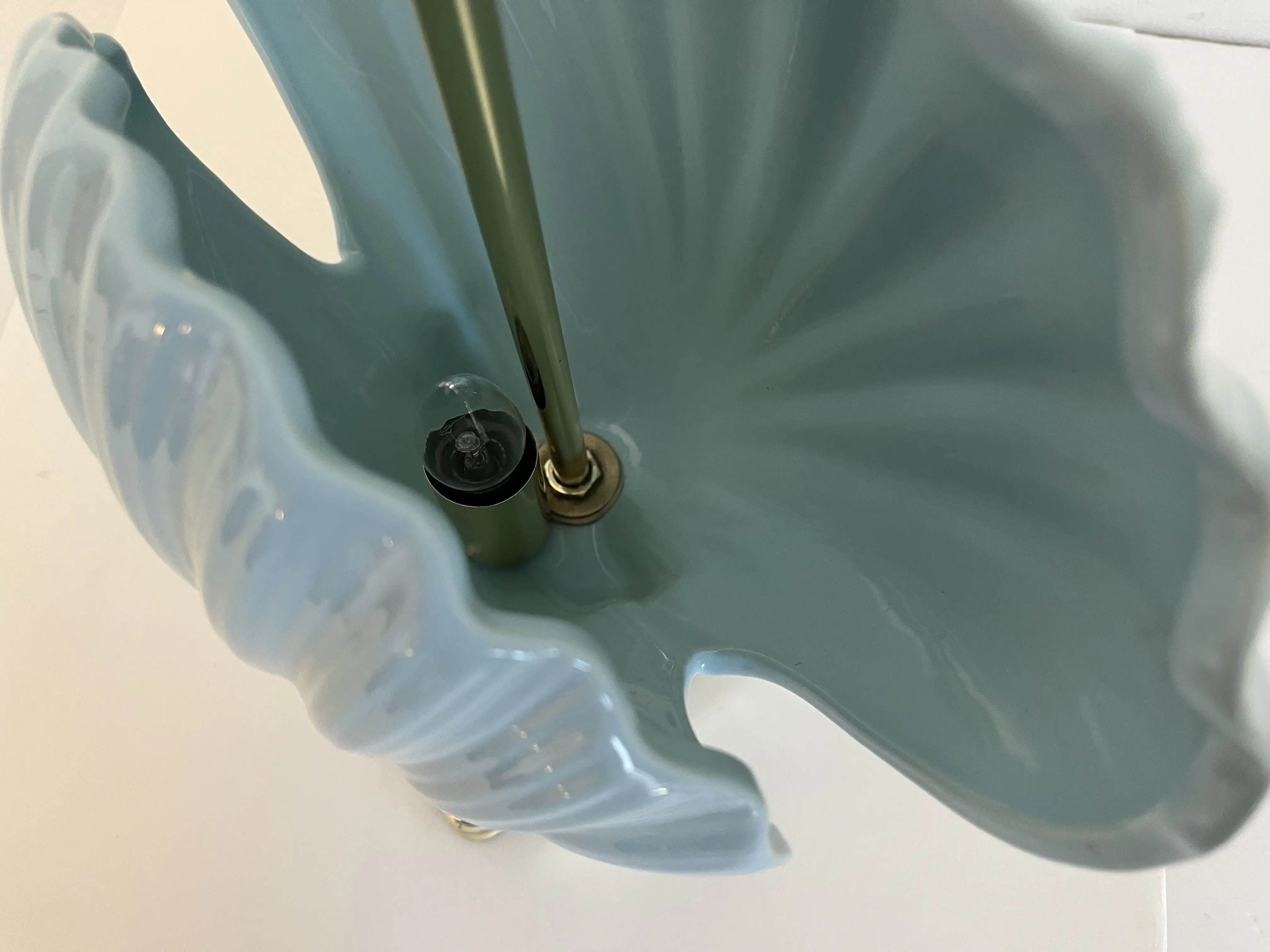 Ceramic Shell Lamp & Shade 4 Ceramic Shell Lamp & Shade