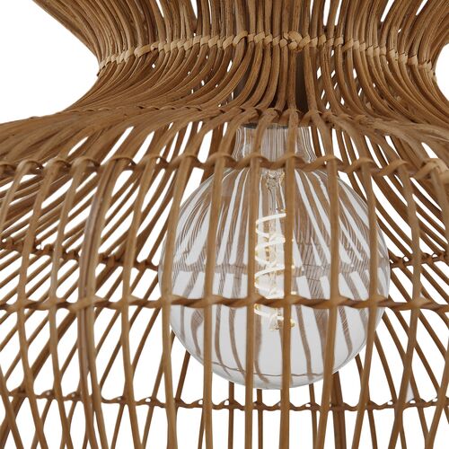Irvine Pendant, Patina Brass/Natural Rattan 8 Irvine Pendant, Patina Brass/Natural Rattan