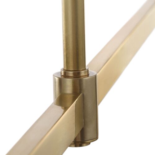 Melange 54" Alabaster Linear Pendant 17 Melange 54" Alabaster Linear Pendant
