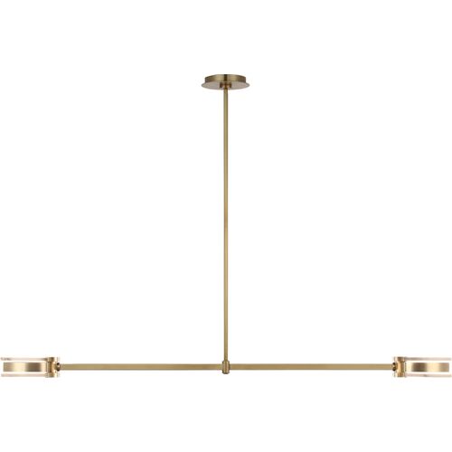 Melange 54" Alabaster Linear Pendant 26 Melange 54" Alabaster Linear Pendant