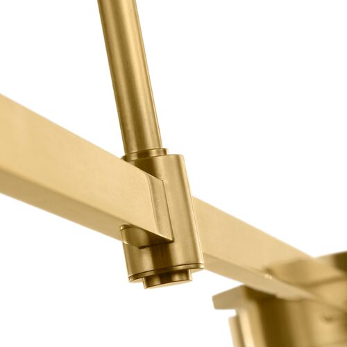 Melange 54" Alabaster Linear Pendant 9 Melange 54" Alabaster Linear Pendant