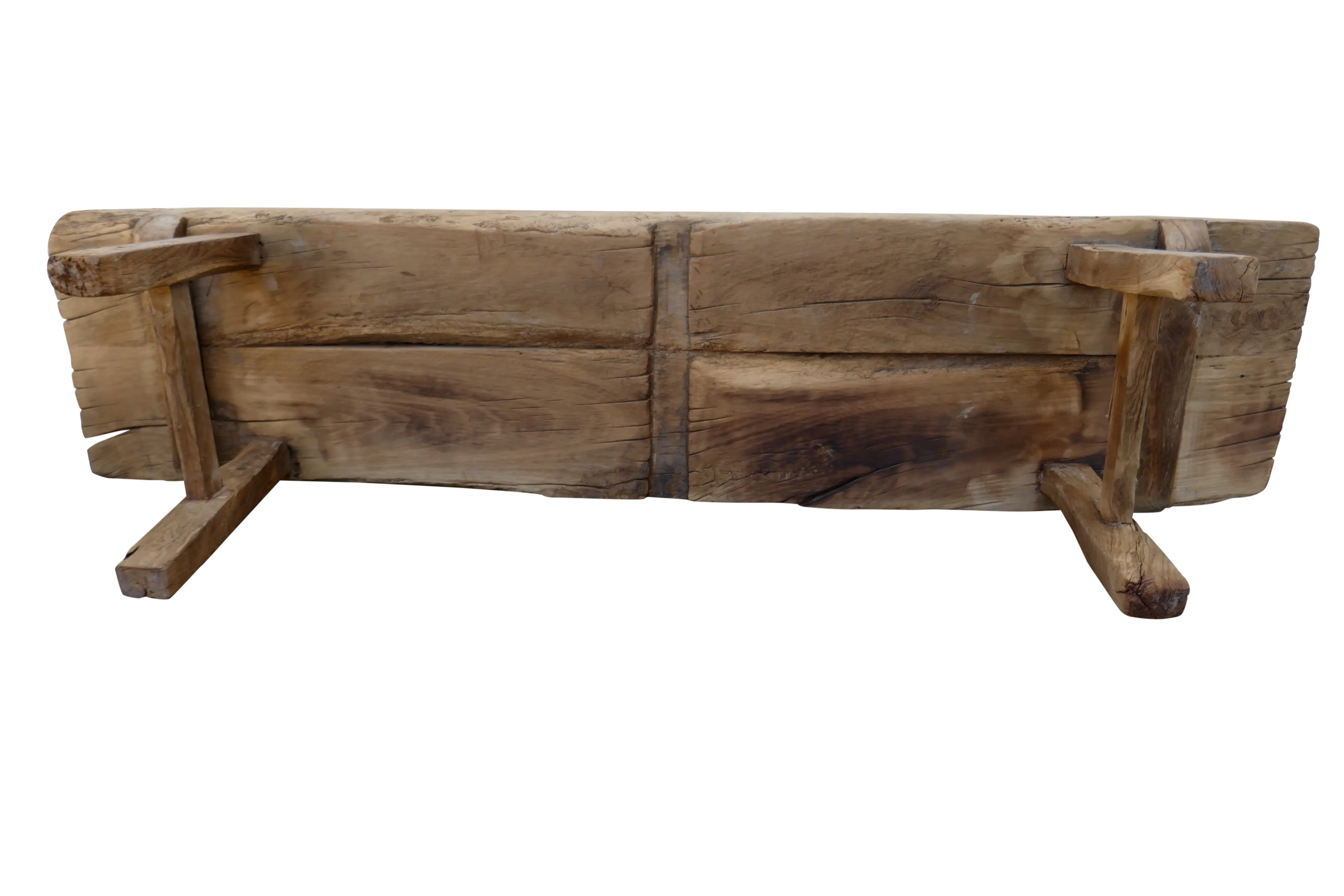 Antique Elmwood Rustic Bench/Table 5 Antique Elmwood Rustic Bench/Table