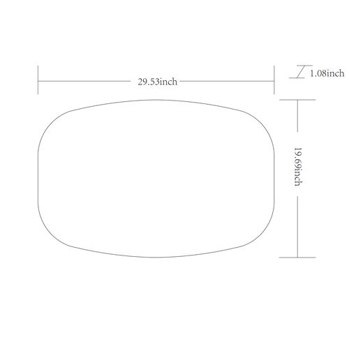 Odin Oval Wall Mirror 3 Odin Oval Wall Mirror