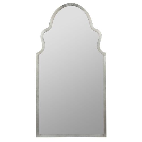 S/2 Bianca Wall Mirrors, Silver 3 S/2 Bianca Wall Mirrors, Silver