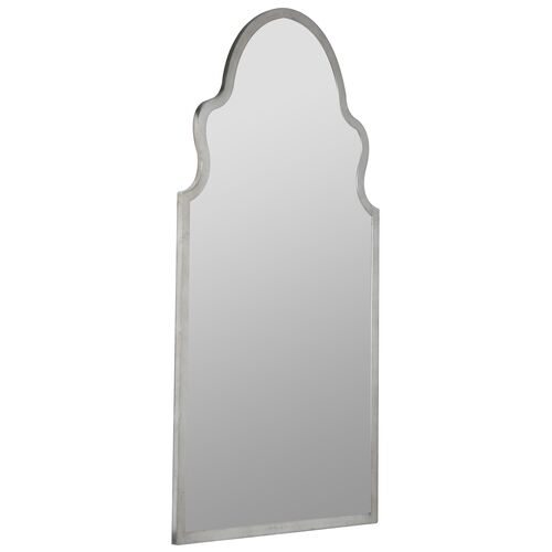 S/2 Bianca Wall Mirrors, Silver 4 S/2 Bianca Wall Mirrors, Silver