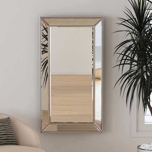 Lawrence Wall Mirror, Silver 2 Lawrence Wall Mirror, Silver