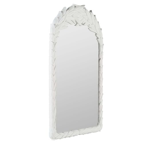 Mitzi Wall Mirror, White 3 Mitzi Wall Mirror, White