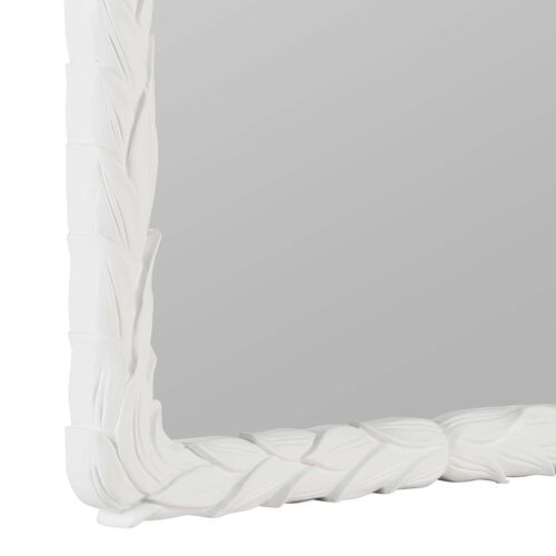 Mitzi Wall Mirror, White 5 Mitzi Wall Mirror, White