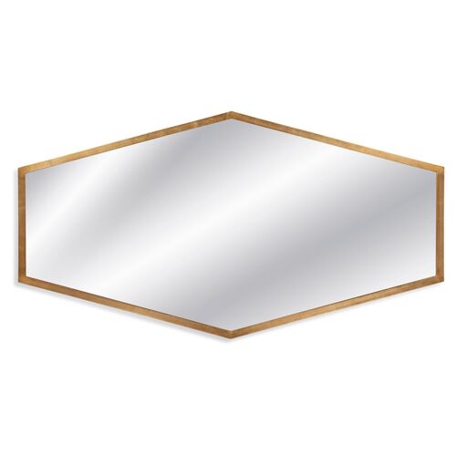 Margret Wall Mirror, Gold Leaf 1 Margret Wall Mirror, Gold Leaf