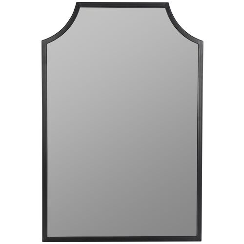Skyler Wall Mirror, Matte Black 1 Skyler Wall Mirror, Matte Black