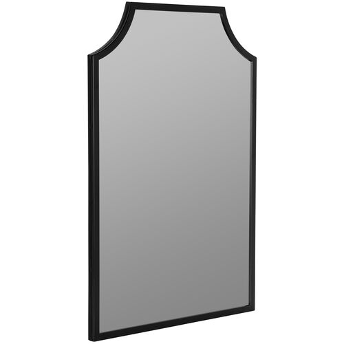 Skyler Wall Mirror, Matte Black 2 Skyler Wall Mirror, Matte Black