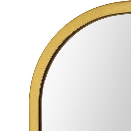 Evienne Wall Mirror, Gold 2 Evienne Wall Mirror, Gold