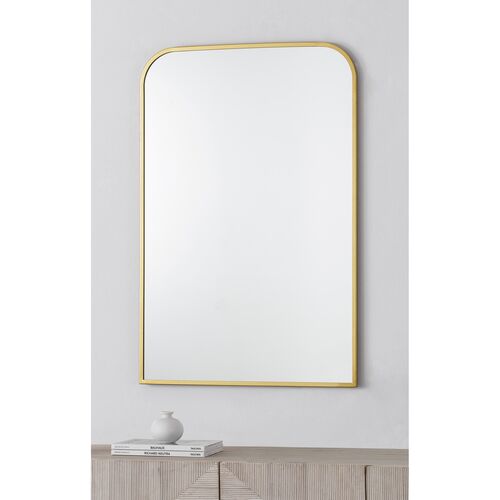 Evienne Wall Mirror, Gold 5 Evienne Wall Mirror, Gold