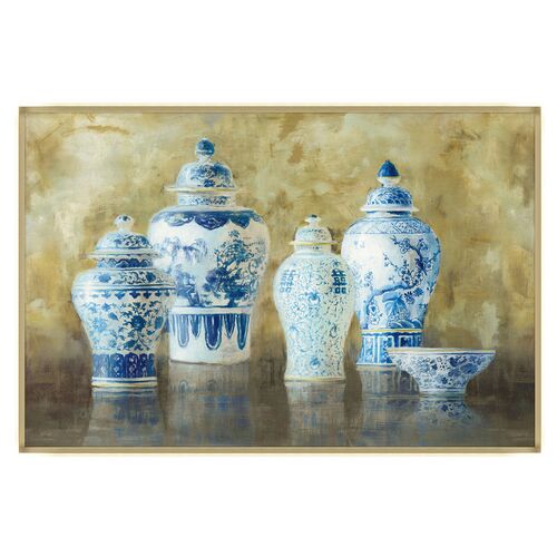 Chinoiserie Set Print, 24" x 36" 1 Chinoiserie Set Print, 24" x 36"