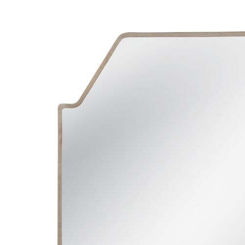 Sylvia Floor Mirror, Silver Leaf 3 Sylvia Floor Mirror, Silver Leaf
