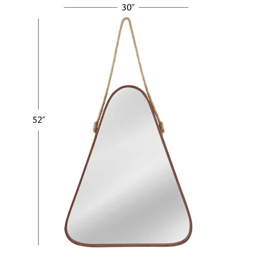 Ludlow Wall Mirror, Walnut/Rope 2 Ludlow Wall Mirror, Walnut/Rope