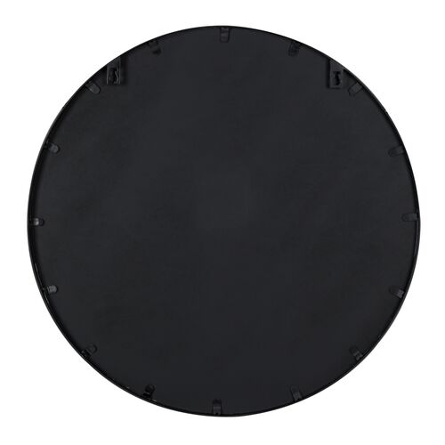 Luna Round Wall Mirror, Black 4 Luna Round Wall Mirror, Black