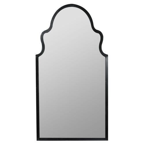 Bianca Wall Mirror, Black 1 Bianca Wall Mirror, Black