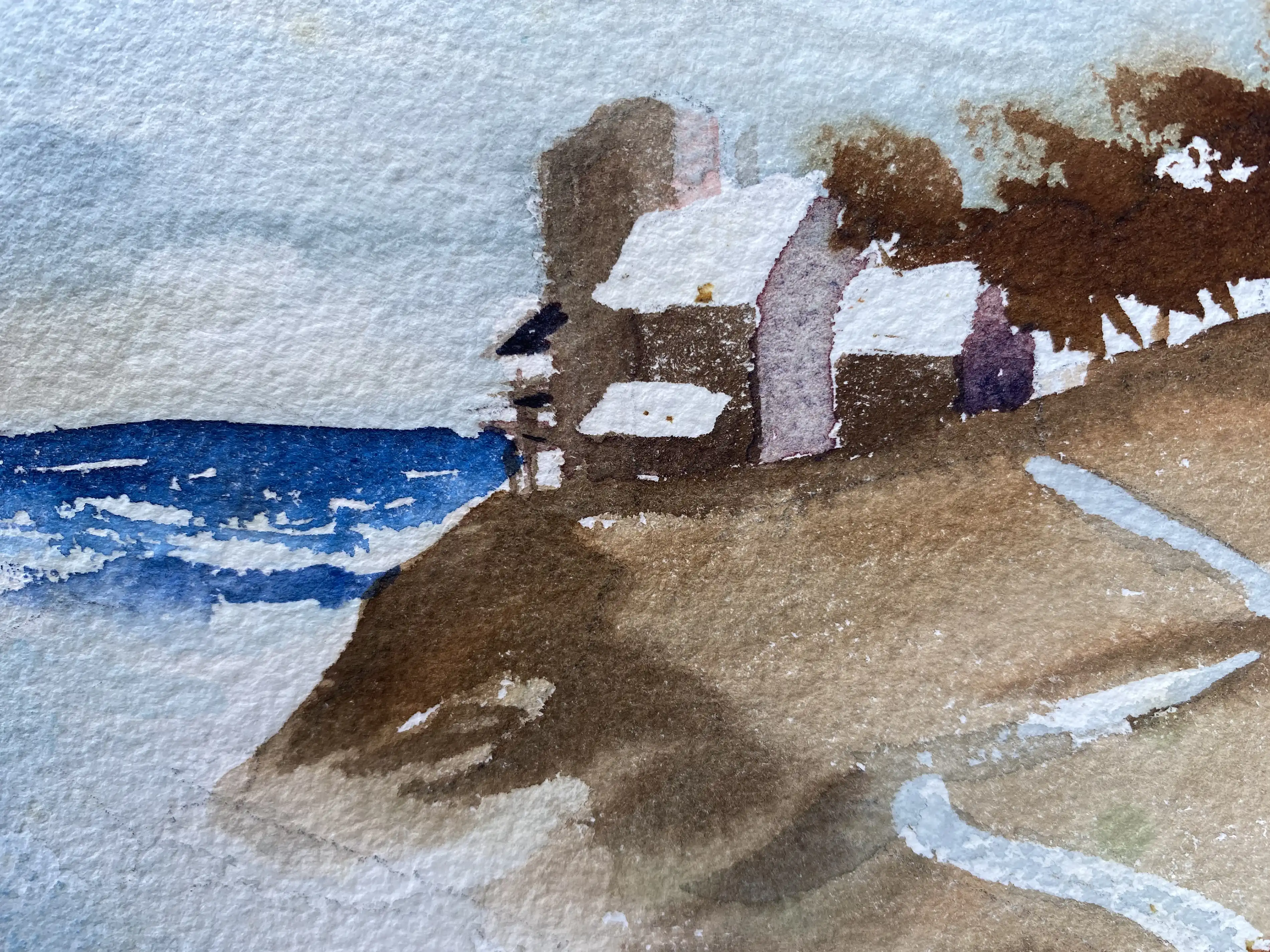 Post Impressionist Seascape' 5 Post Impressionist Seascape'