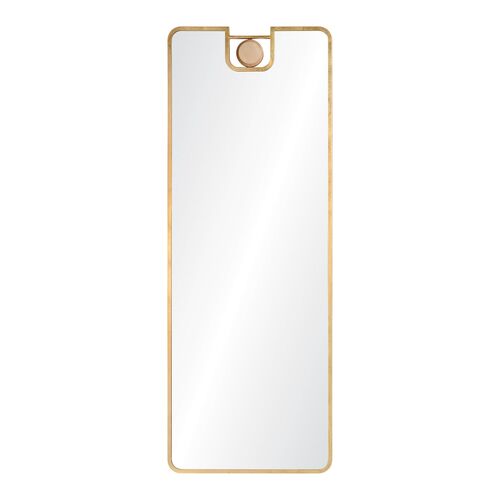 Drax Full Length Mirror, Gold Leaf 1 Drax Full Length Mirror, Gold Leaf