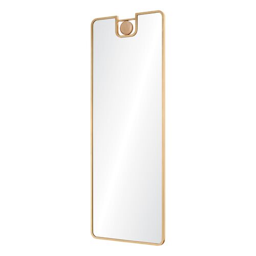 Drax Full Length Mirror, Gold Leaf 3 Drax Full Length Mirror, Gold Leaf