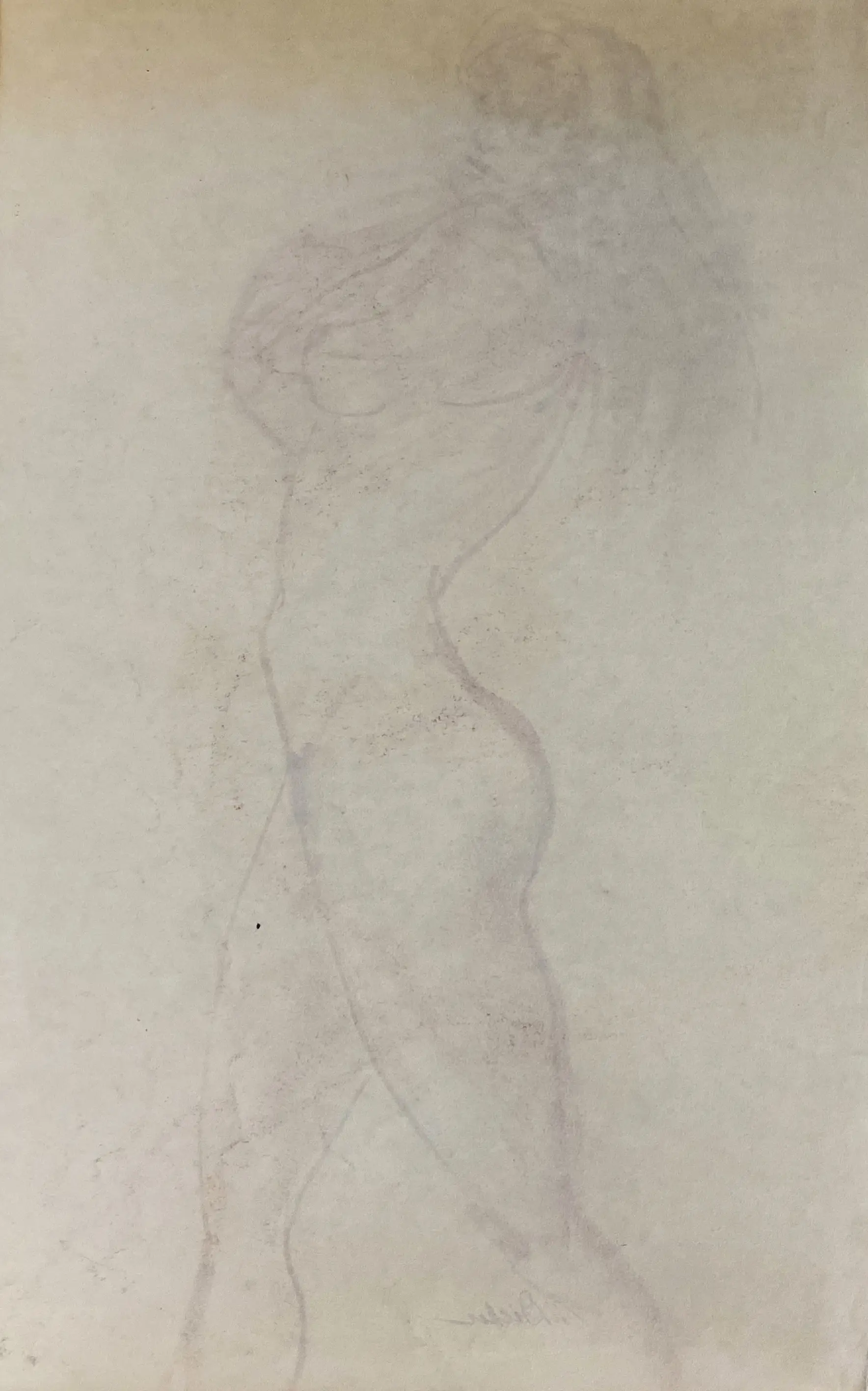 Standing Nude by Michael Decker, 1970s 4 Standing Nude by Michael Decker, 1970s