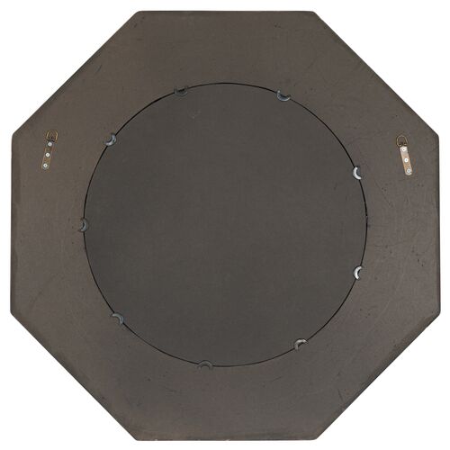 Kira Octagonal Wall Mirror, Natural 4 Kira Octagonal Wall Mirror, Natural