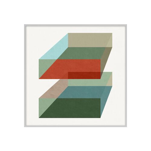 Pastel Geometric VI 1 Pastel Geometric VI