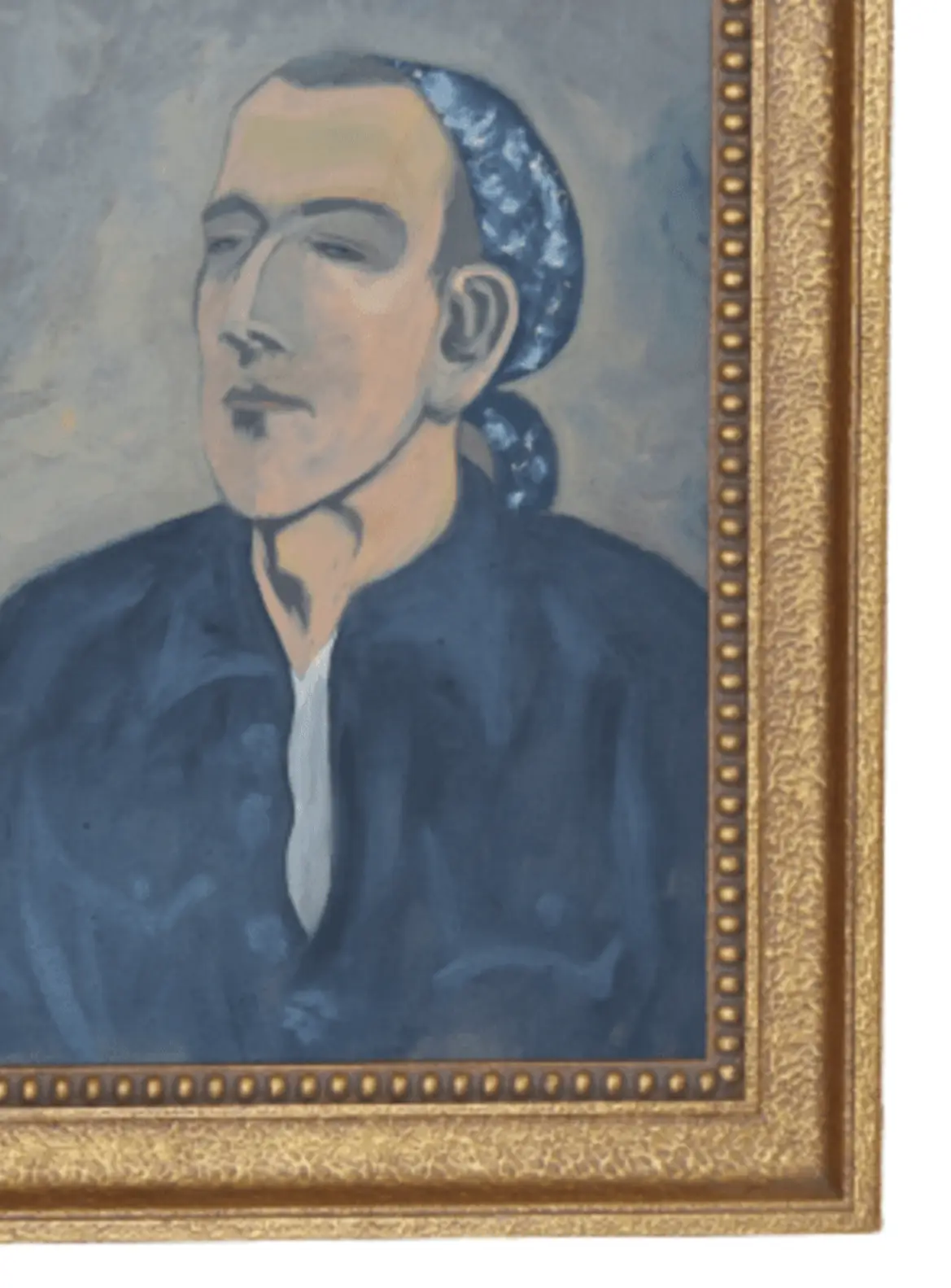 Portrait Painting in Ornate Gold Frame 10 Portrait Painting in Ornate Gold Frame