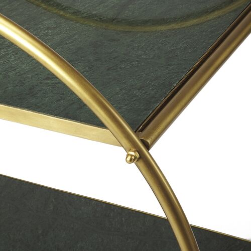 Declan Circular Bar Cart 2 Declan Circular Bar Cart