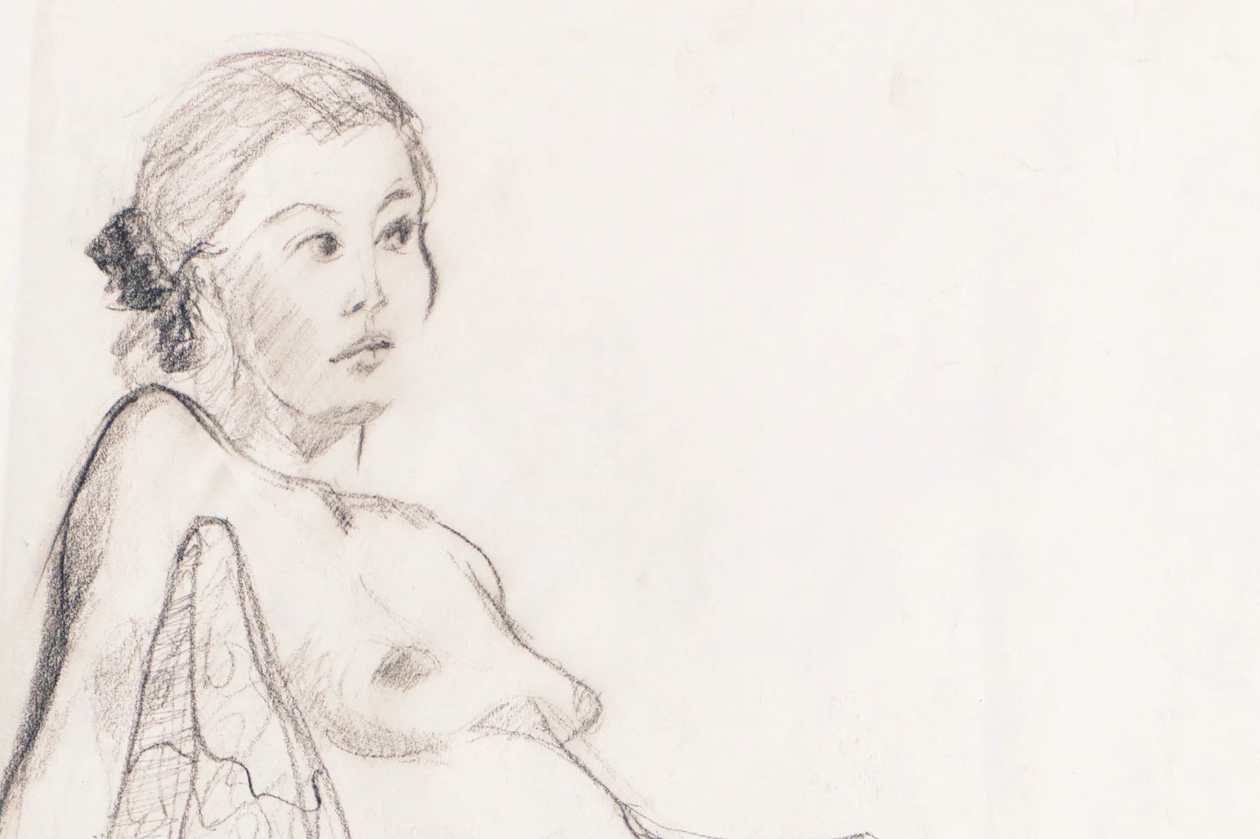 Seated Nude by Michael Decker 2 Seated Nude by Michael Decker