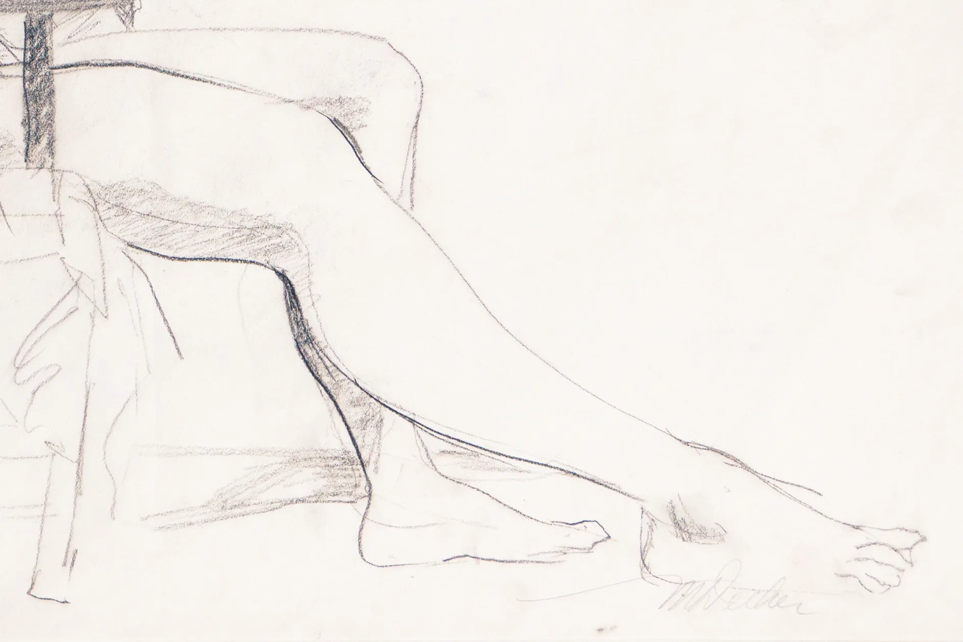 Seated Nude by Michael Decker 4 Seated Nude by Michael Decker