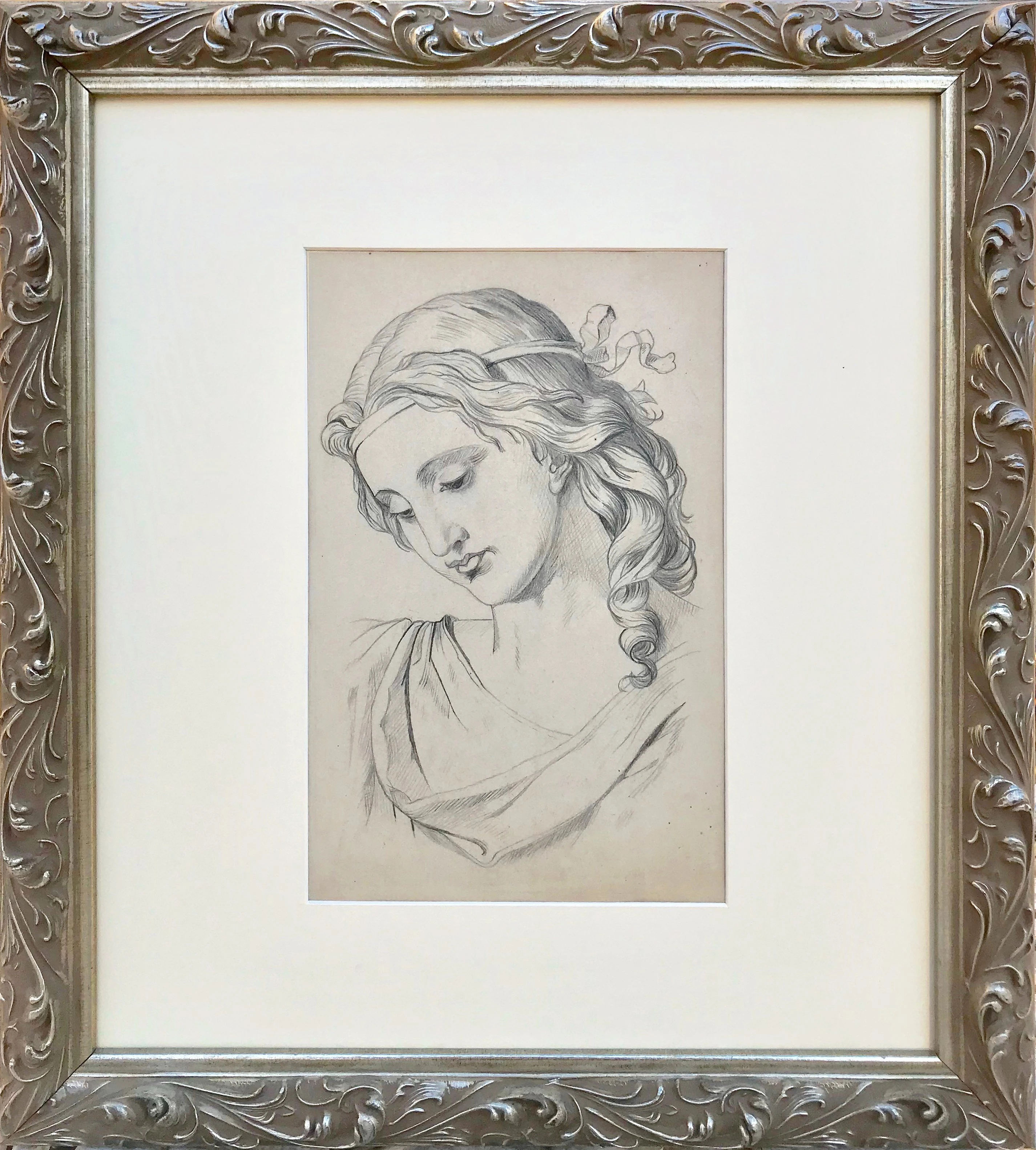 19th-C Renaissance-Style Portrait