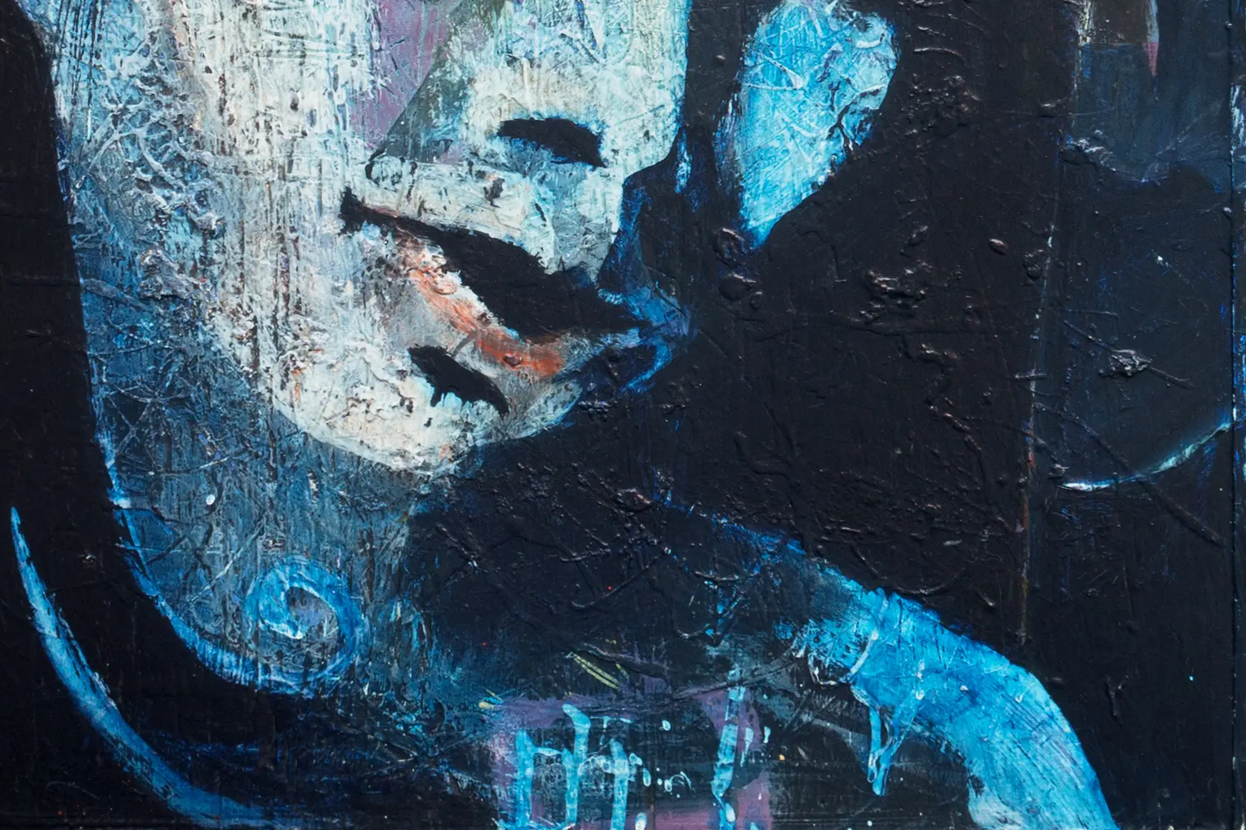 Figure in Blue', American School 2 Figure in Blue', American School