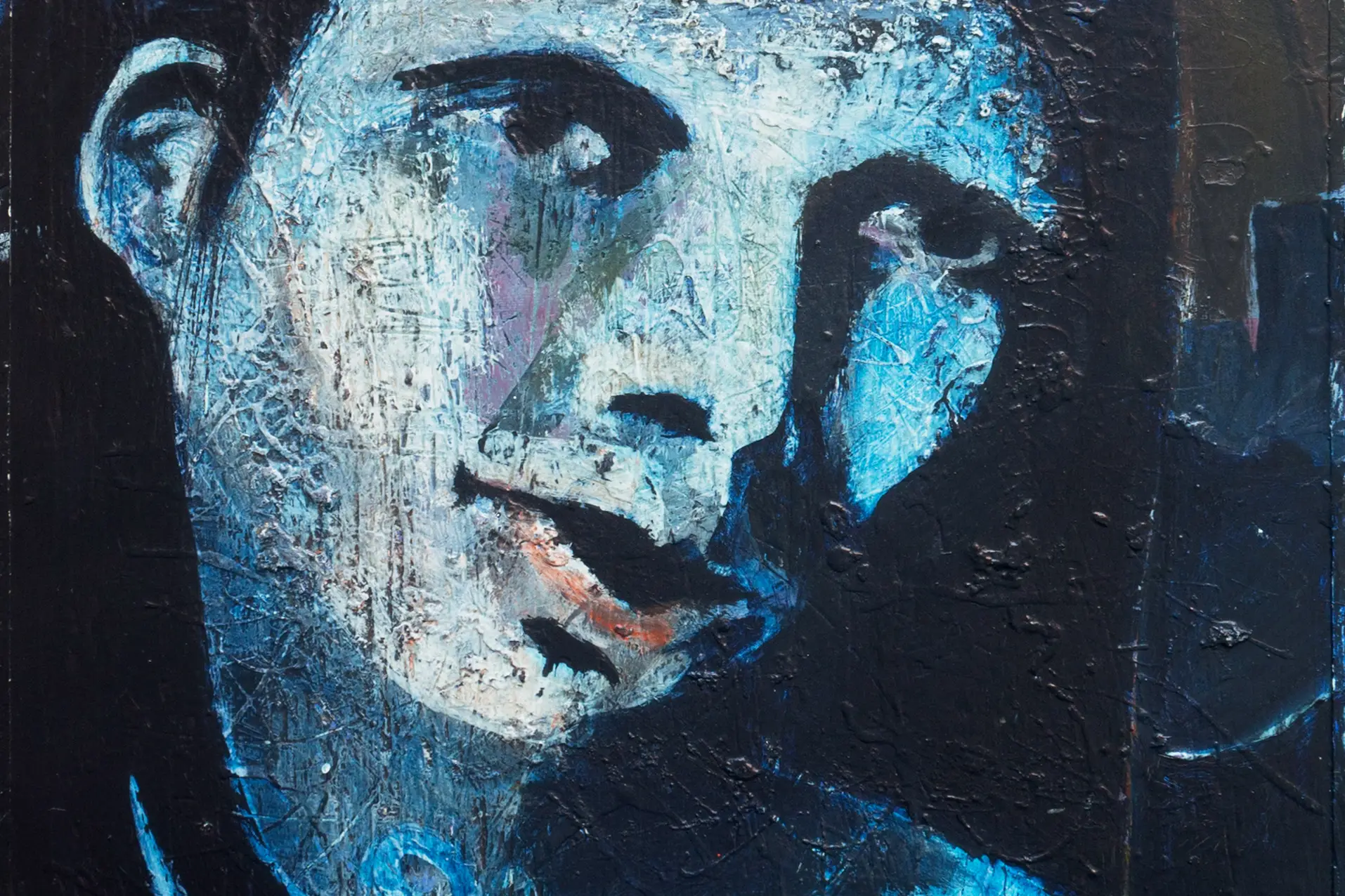 Figure in Blue', American School 4 Figure in Blue', American School