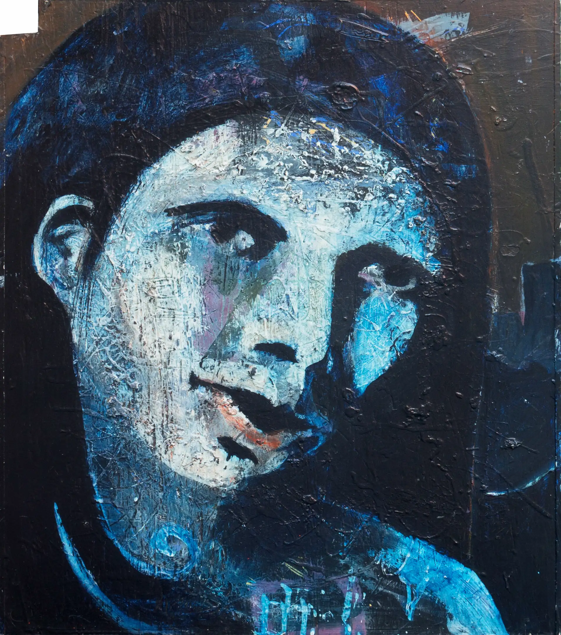 Figure in Blue', American School 5 Figure in Blue', American School