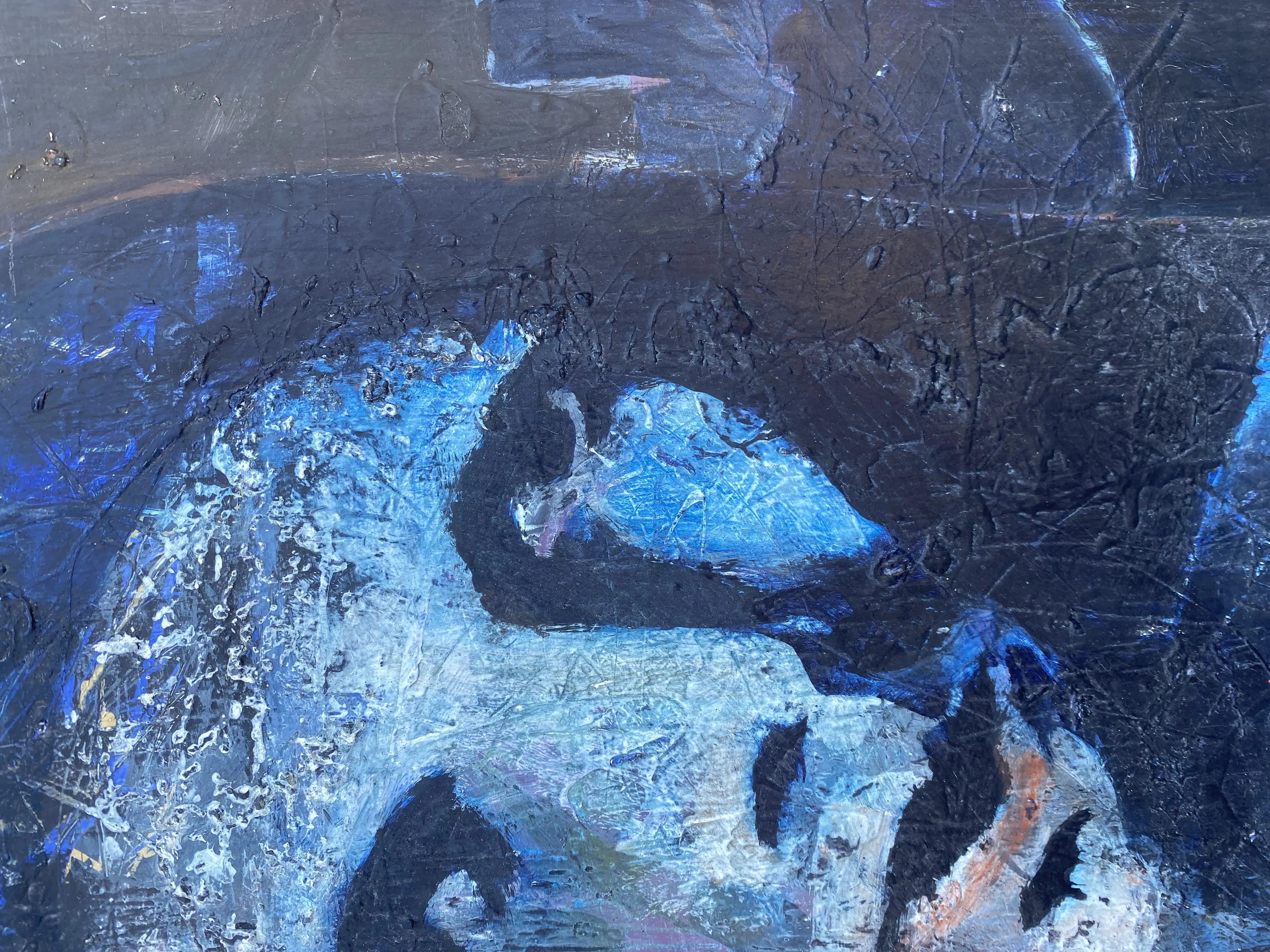 Figure in Blue', American School 8 Figure in Blue', American School