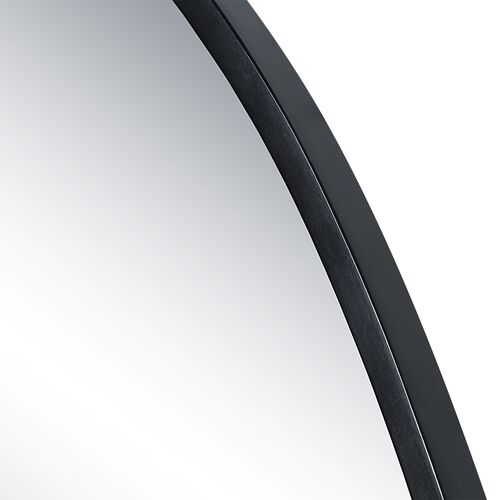 Sylas Oval Wall Mirror, Matte Black 2 Sylas Oval Wall Mirror, Matte Black