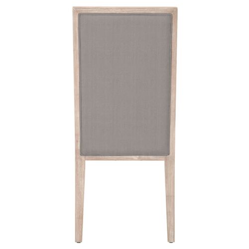 S/2 Performance Armel Side Chairs, Slate 6 S/2 Performance Armel Side Chairs, Slate