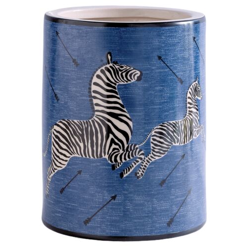 Zebra Scalamandre Ice Bucket 1 Zebra Scalamandre Ice Bucket