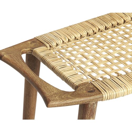 Leila Rattan Stool 2 Leila Rattan Stool