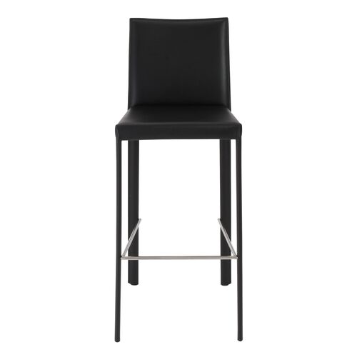 S/2 Callen Barstools, Black 2 S/2 Callen Barstools, Black